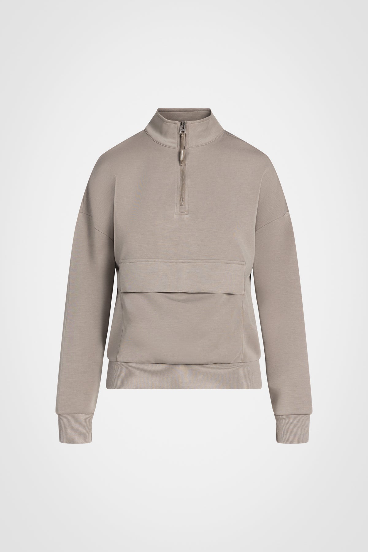 Sanded Modal Mock Neck Pullover