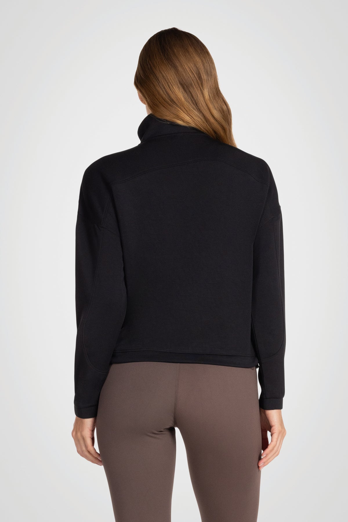 Bungee Modal Mock Neck Pullover