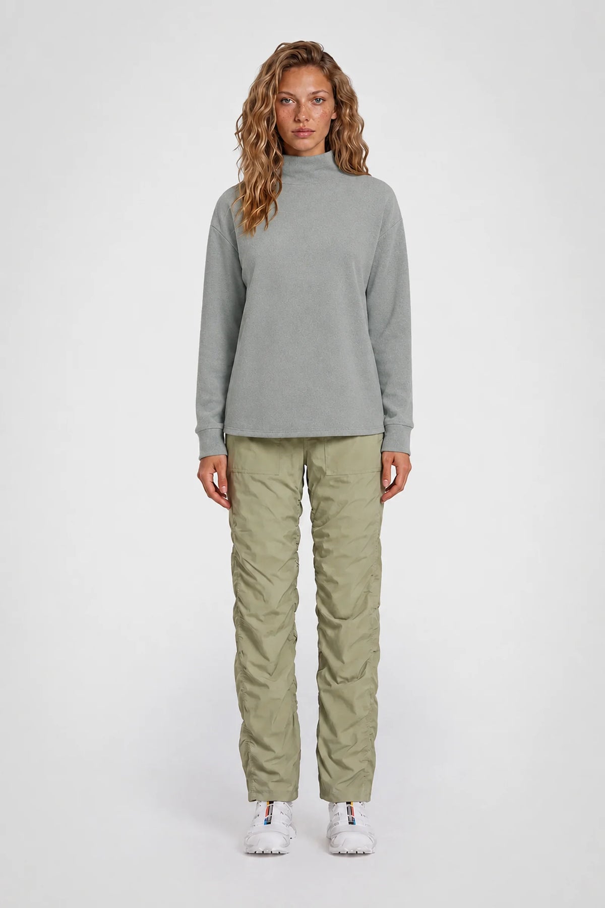 Mossvale Mock Neck Pullover