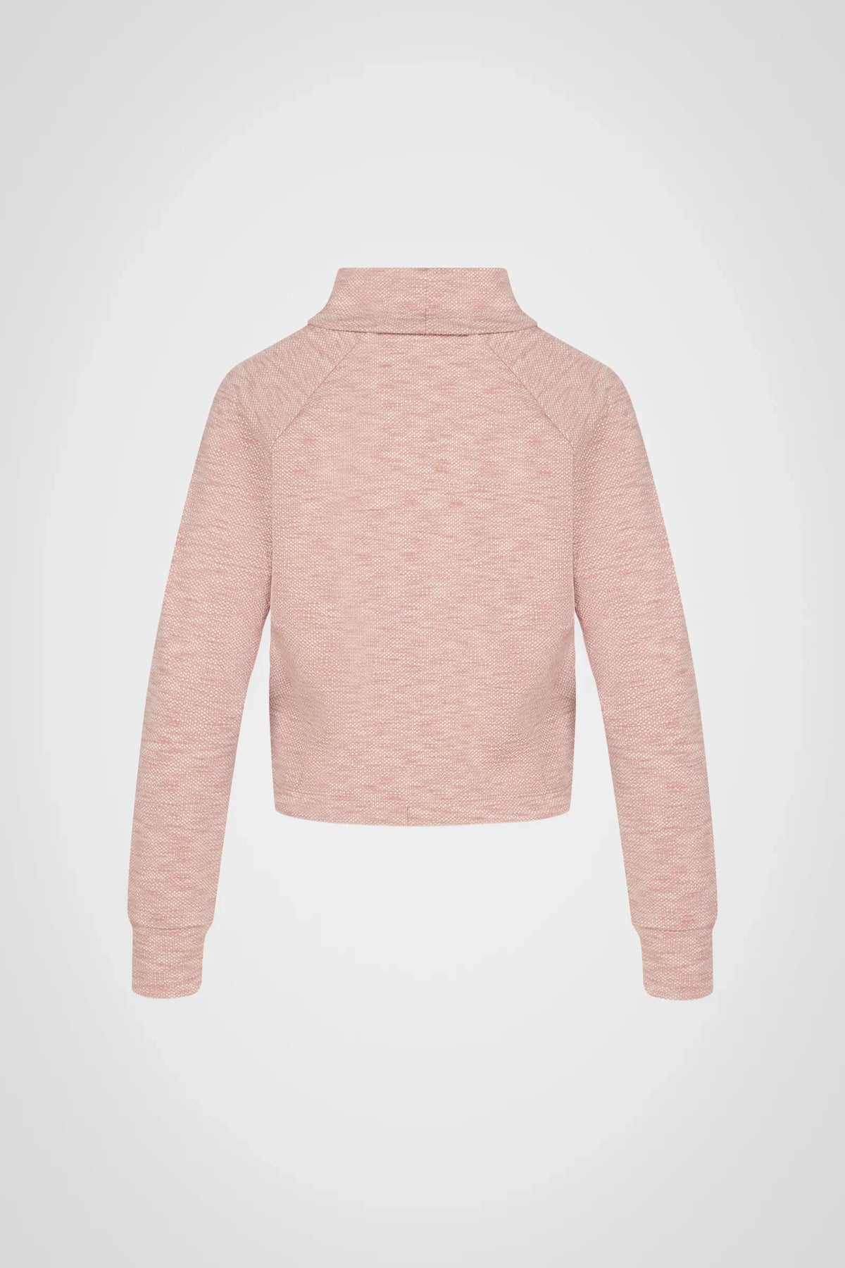 Cozy Jacquard Funnel Neck Pullover
