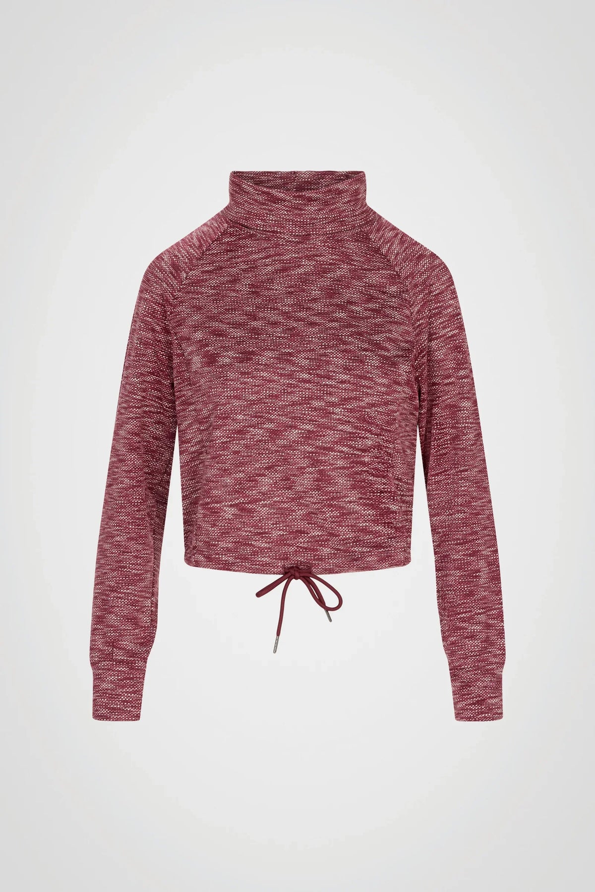 Cozy Jacquard Funnel Neck Pullover