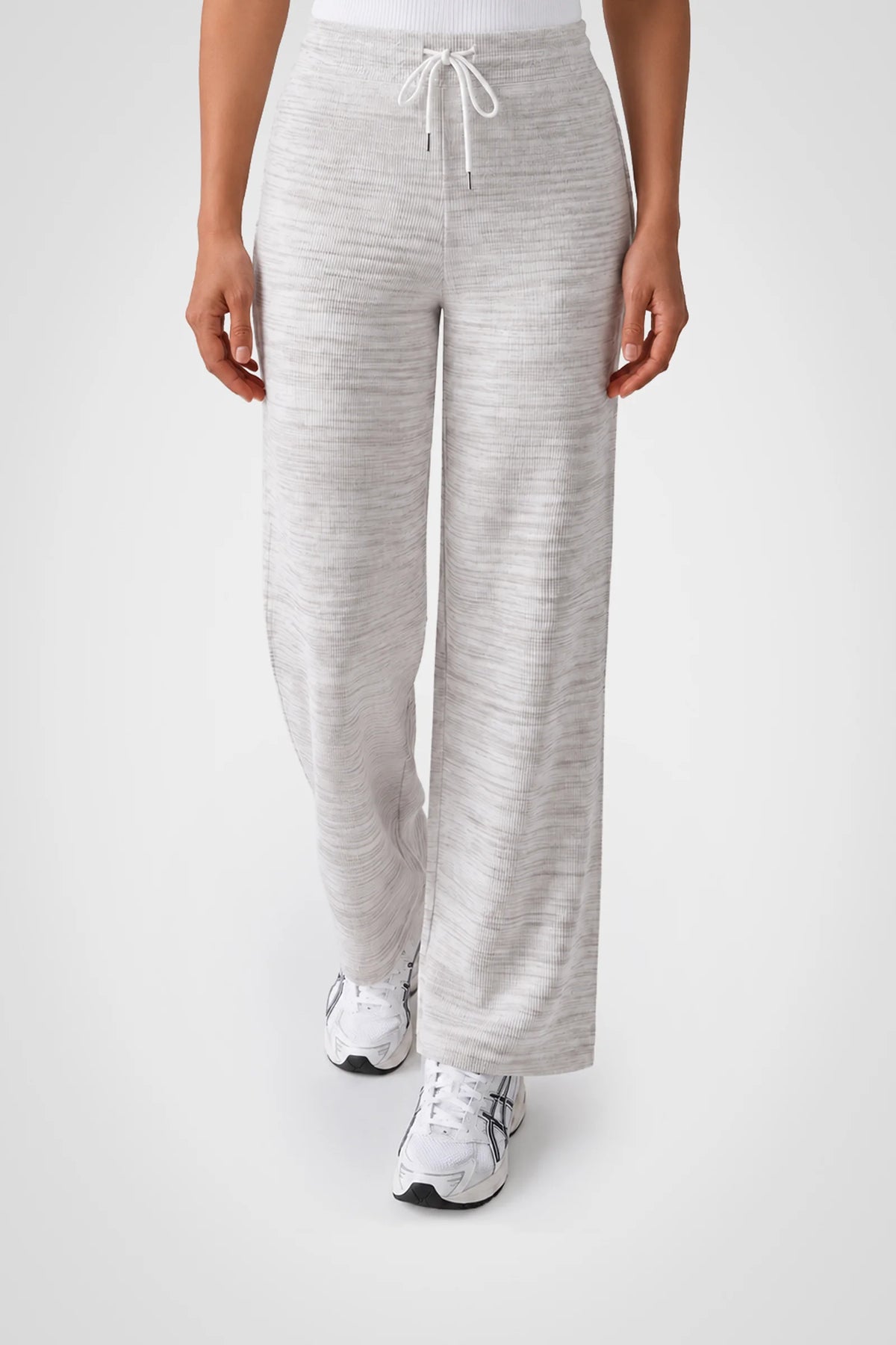 Cloud Mélange Wide Leg Pant
