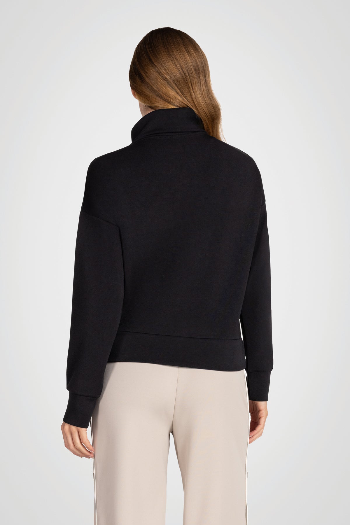 Pull à demi-zip Truffe