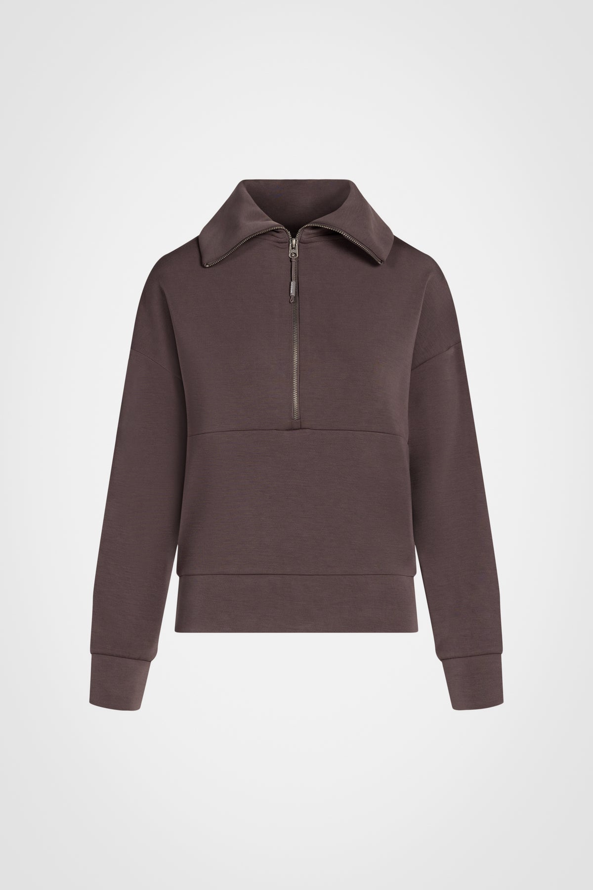 Pull à demi-zip Truffe