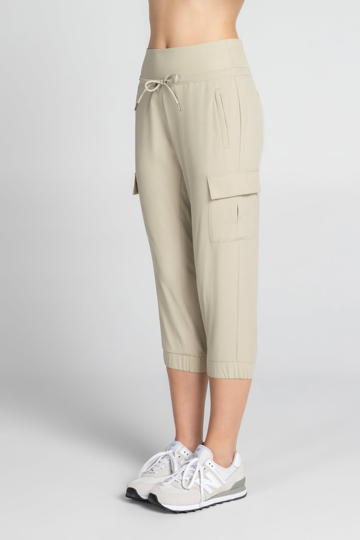 Cargo Woven Crop Jogger
