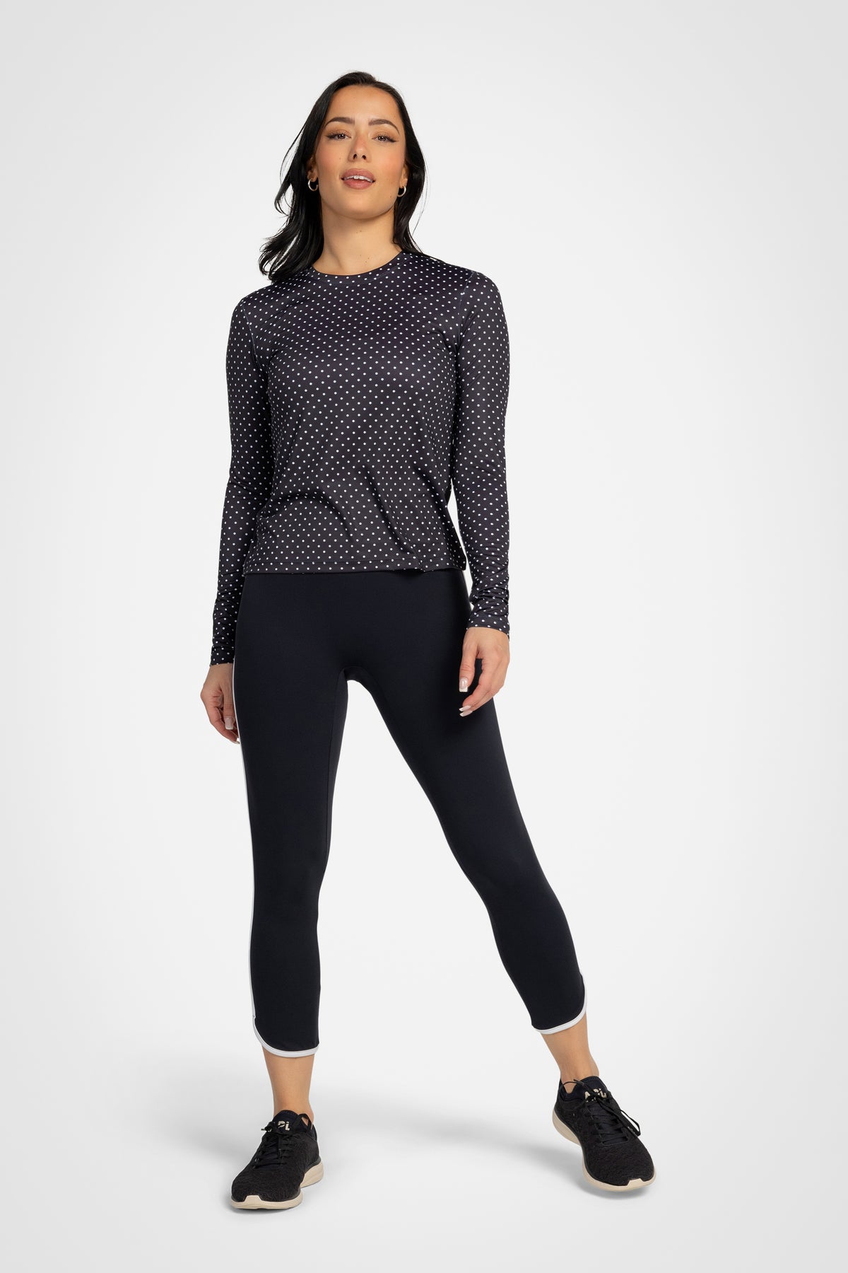 Willow Long-Sleeve Crewneck Top