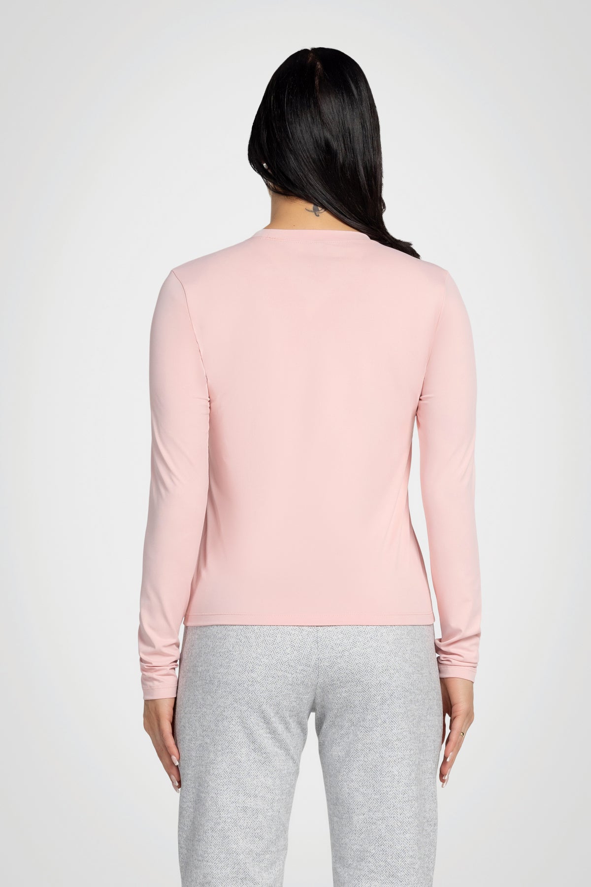 Willow Long-Sleeve Crewneck Top
