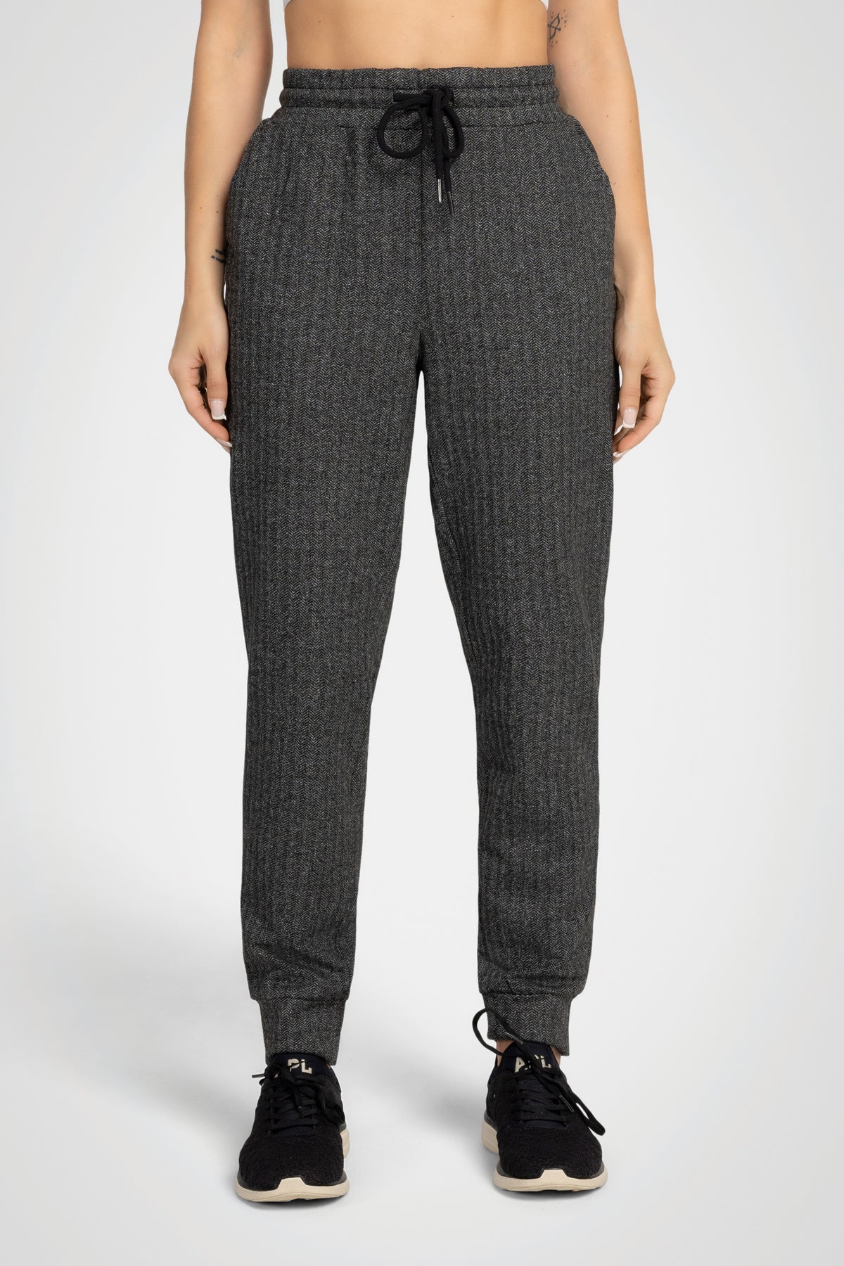 Pantalon de jogging en jacquard brossé Alaska