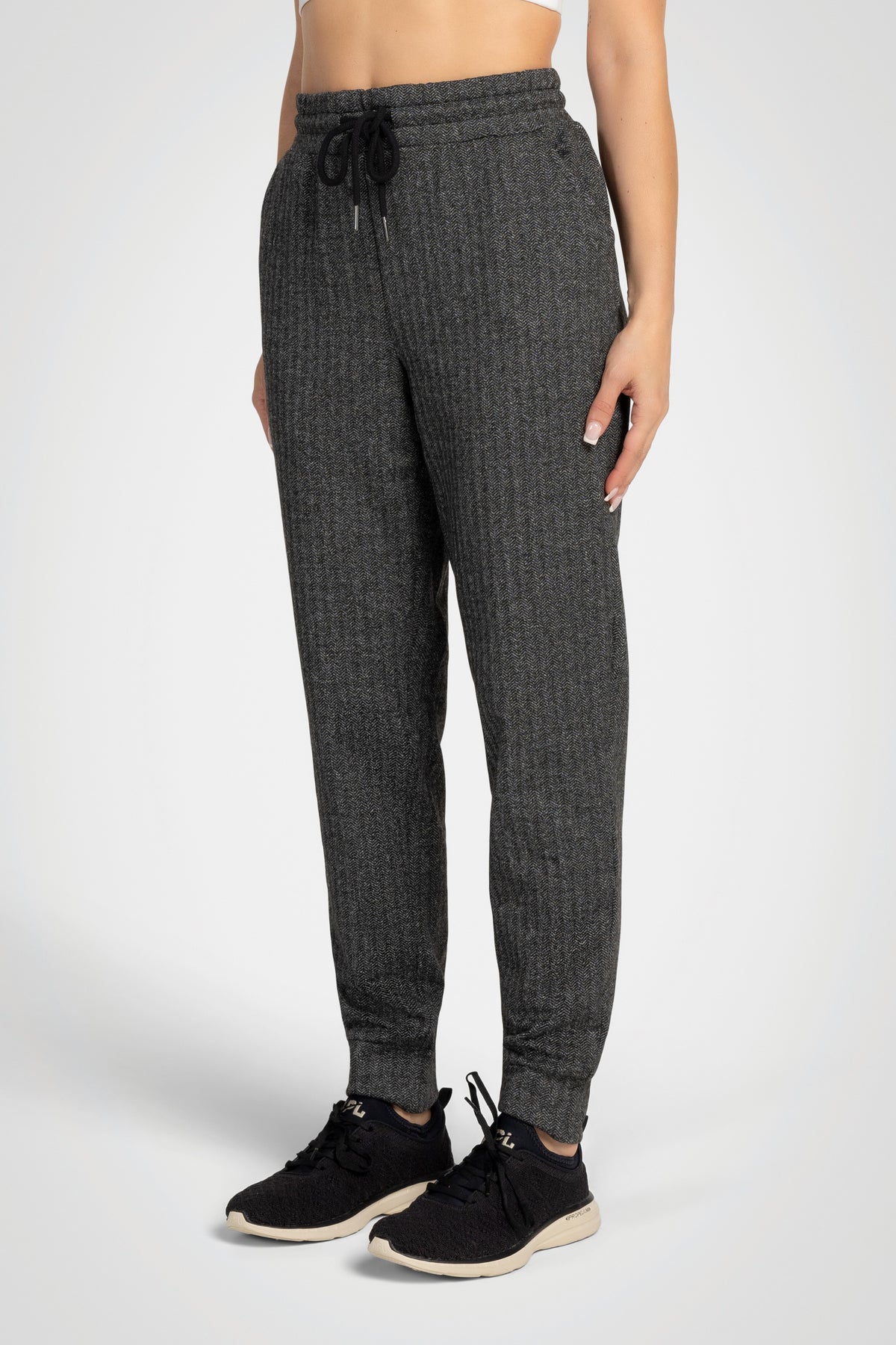Pantalon de jogging en jacquard brossé Alaska