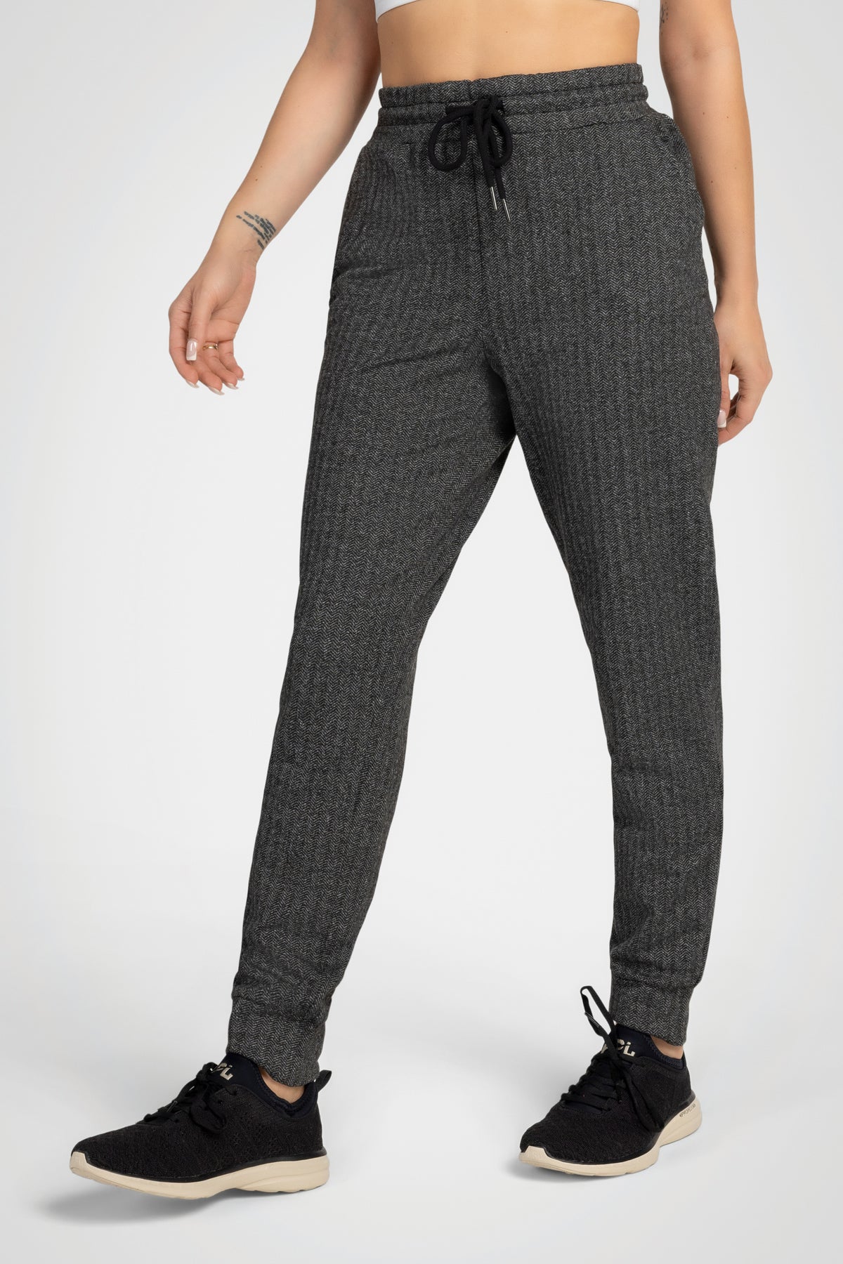 Pantalon de jogging en jacquard brossé Alaska