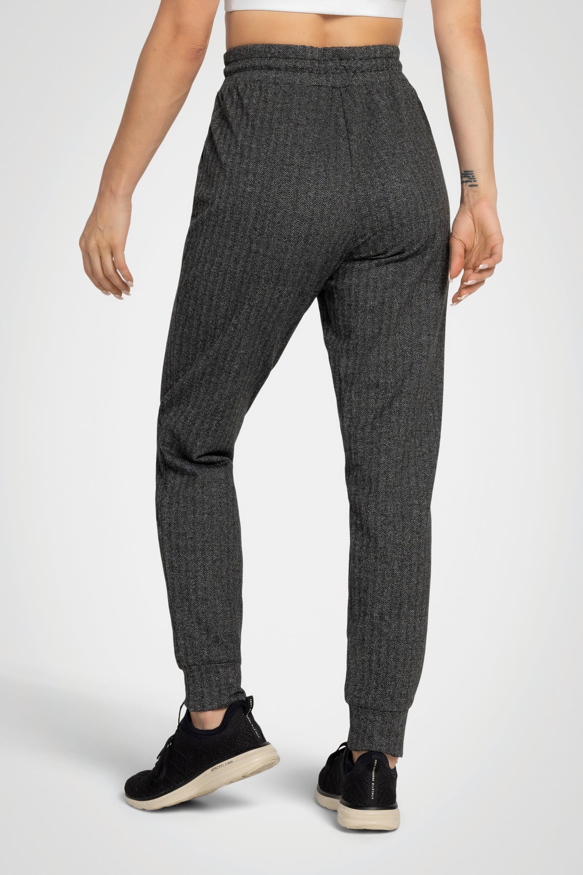 Pantalon de jogging en jacquard brossé Alaska
