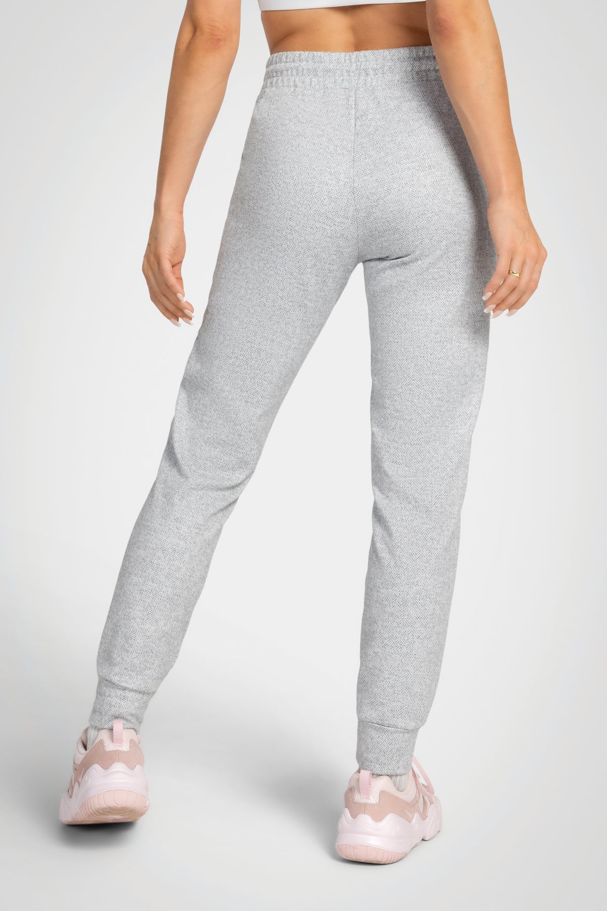 Pantalon de jogging en jacquard brossé Alaska