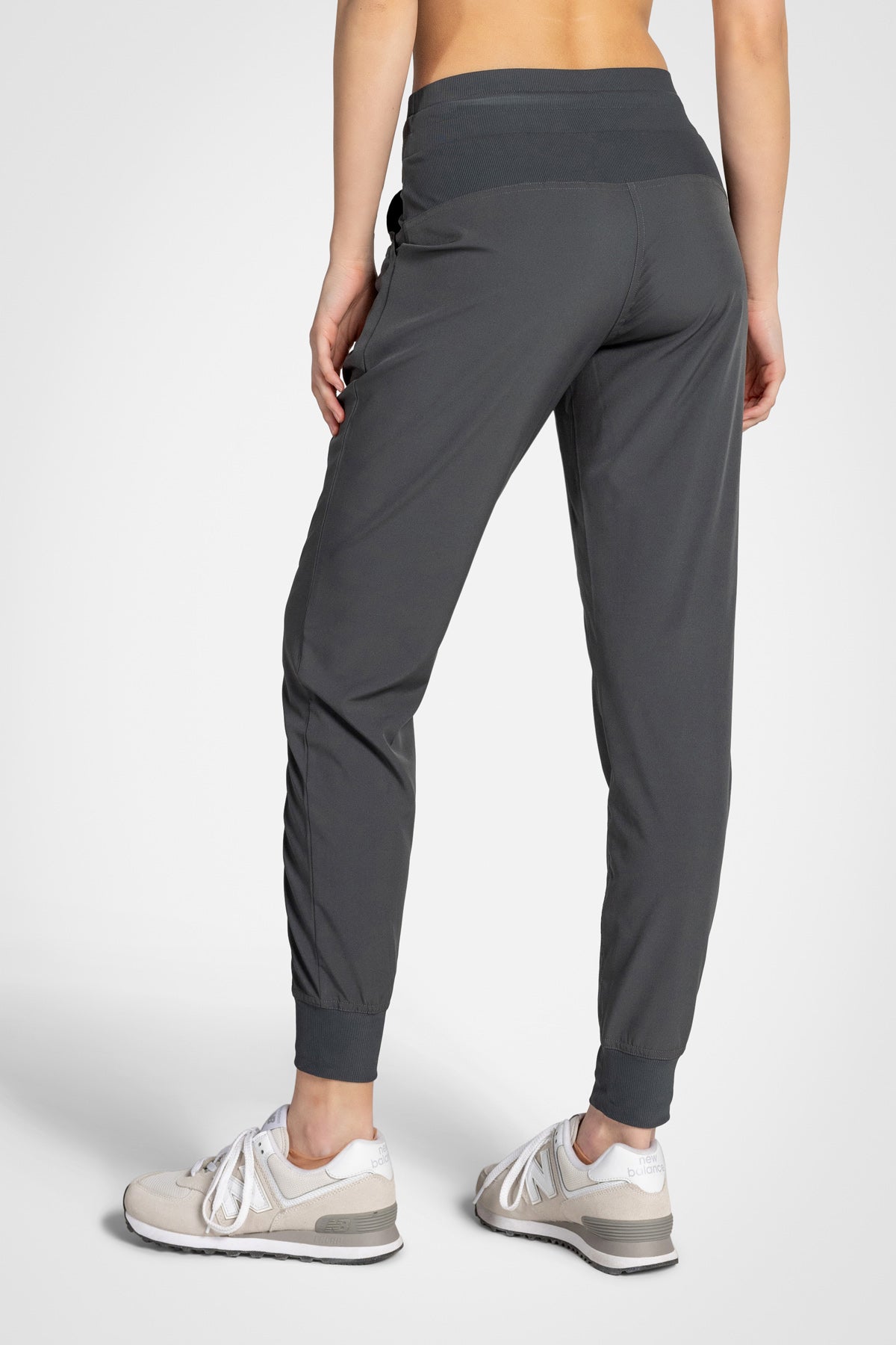 Pantalon à ourlet côtelé ComfortFlex