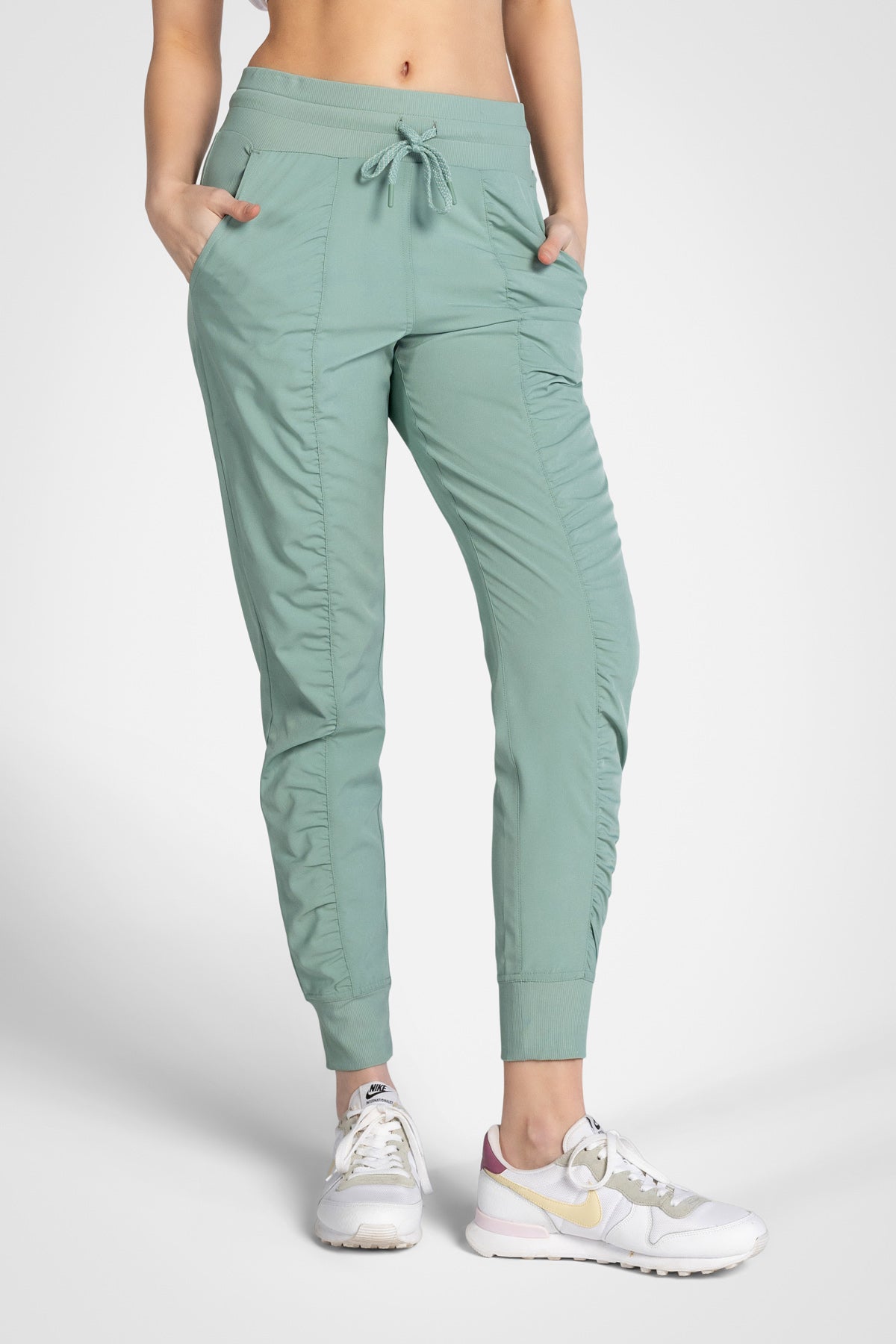 Pantalon à ourlet côtelé ComfortFlex