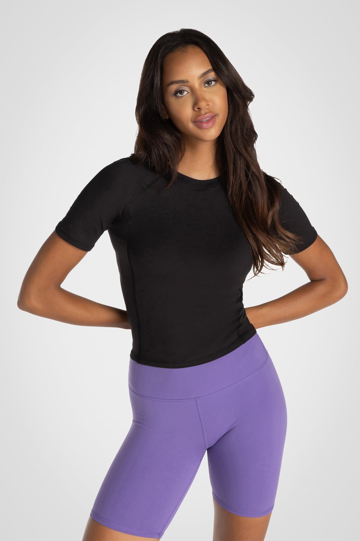 Haut flexible sans couture