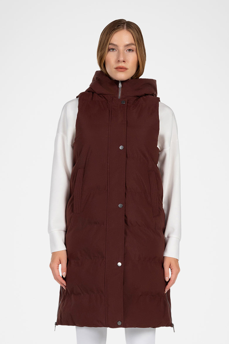 Explorer Long Puffer Vest