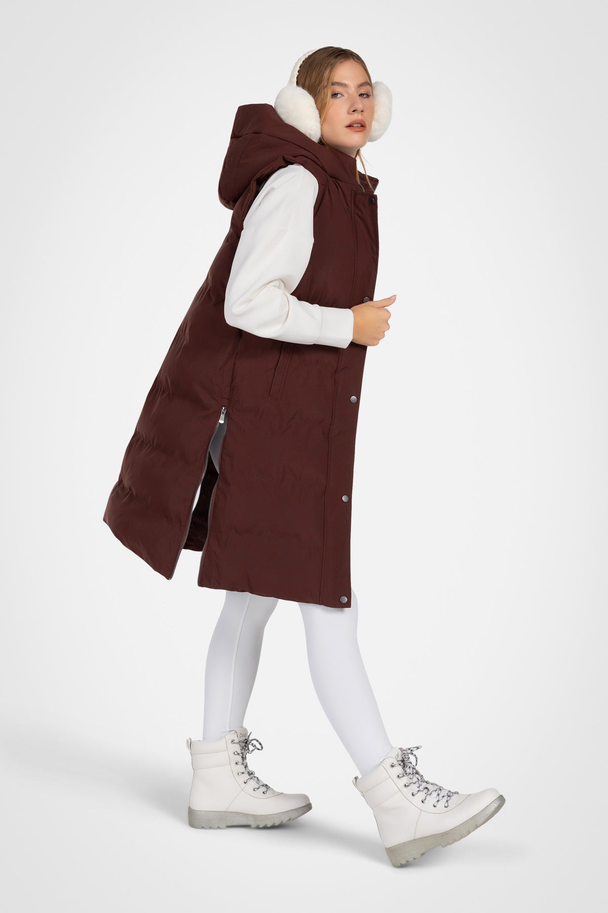 Explorer Long Puffer Vest