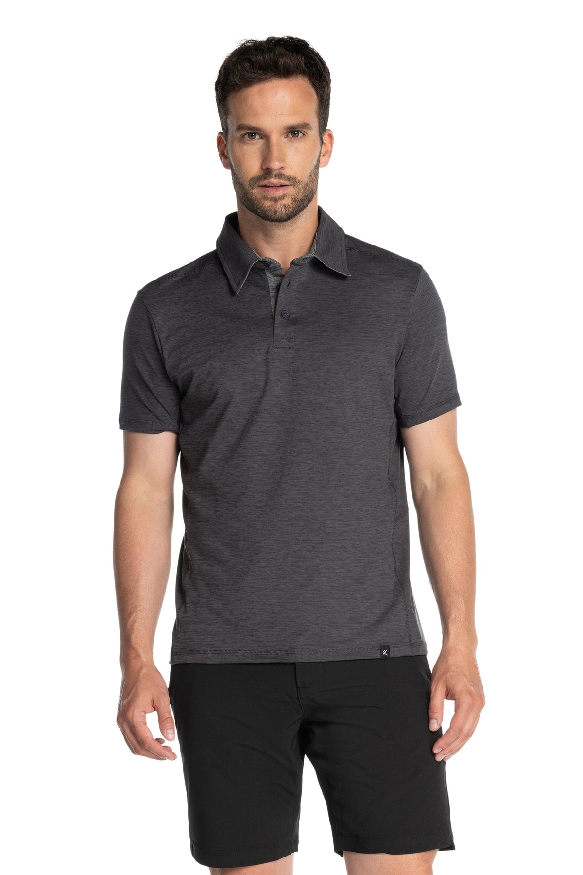 Polo à col contrasté Brookside