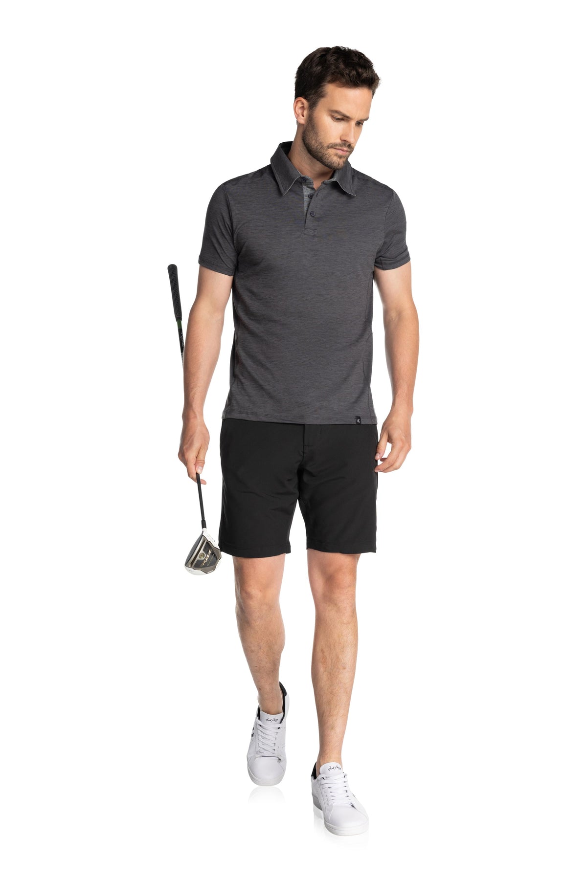 Polo à col contrasté Brookside