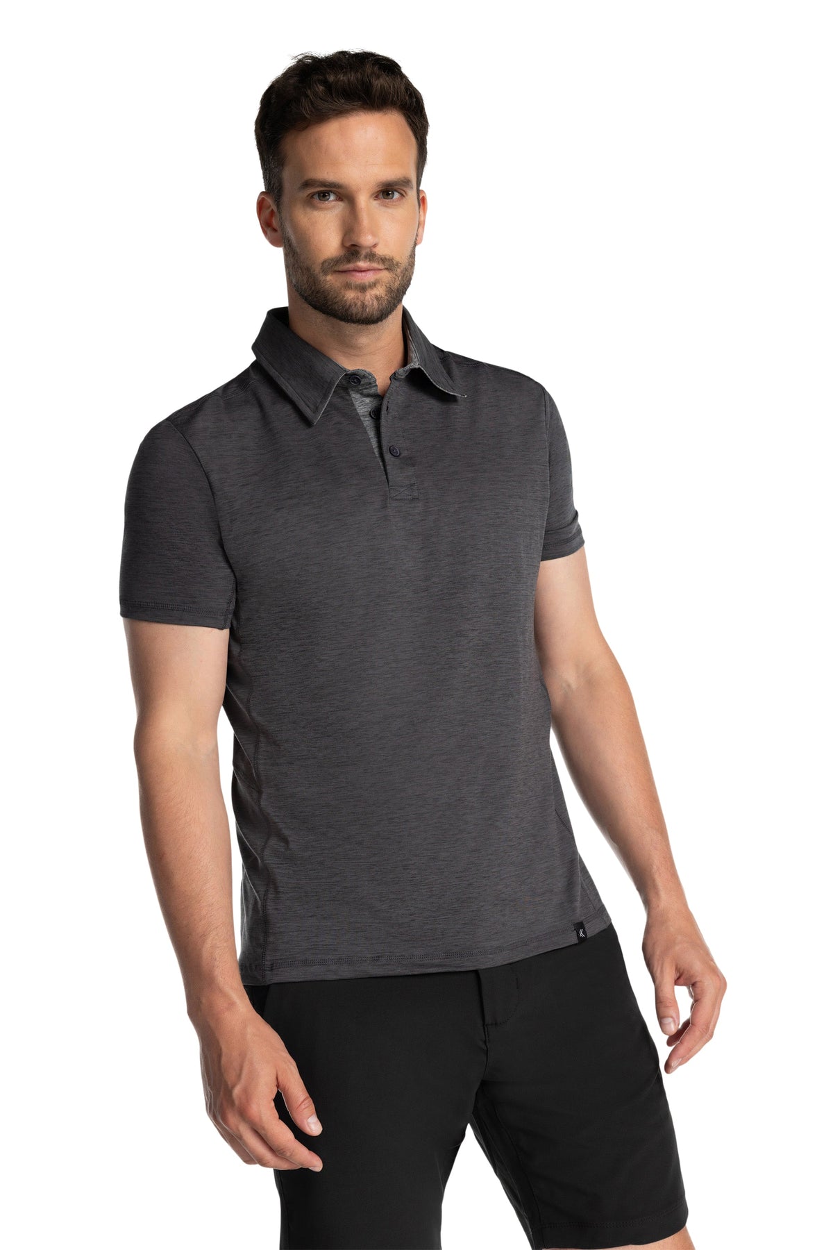 Polo à col contrasté Brookside