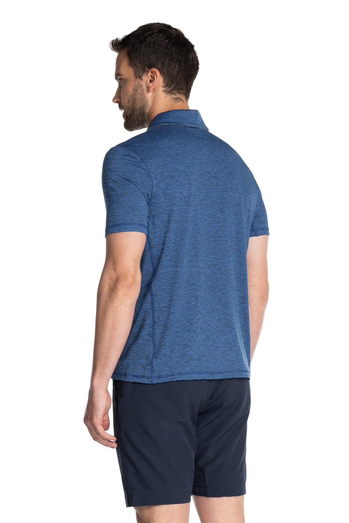 Polo à col contrasté Brookside