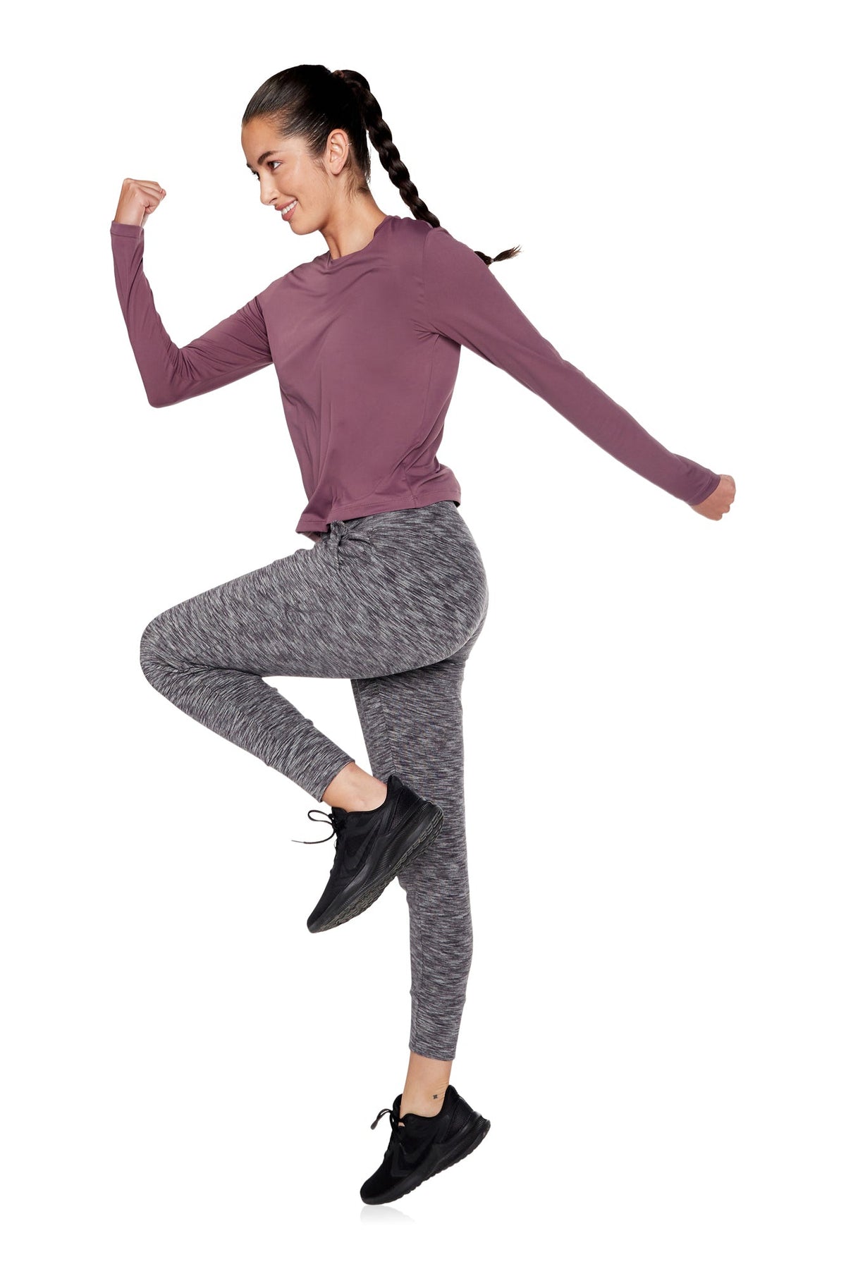 Willow Long-Sleeve Crewneck Top