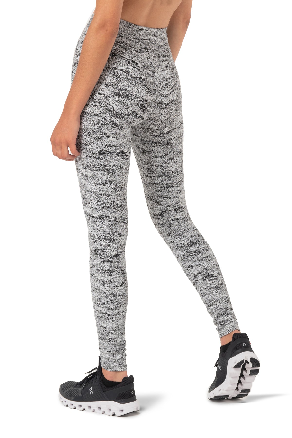 Mineral High-Waist Soft Jacquard Marble Leggings
