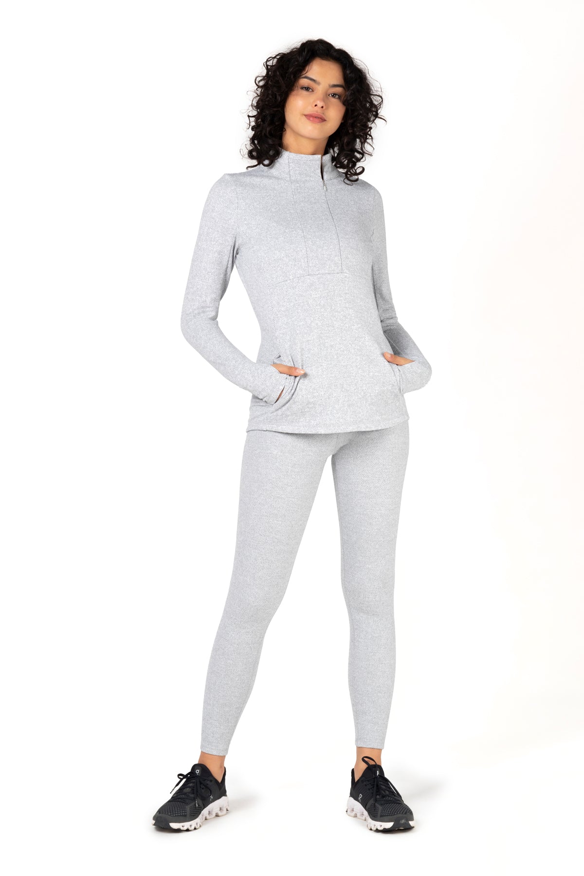 Meadow Zig-Zag Warm Leggings