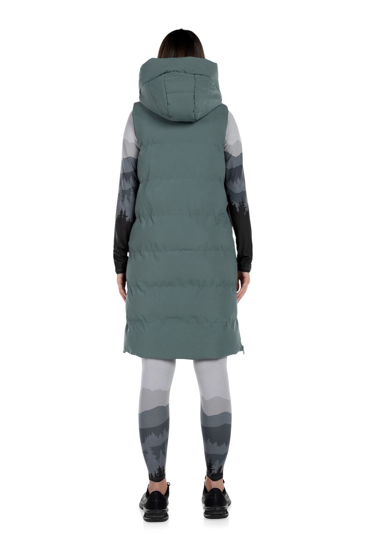 Explorer Long Puffer Vest